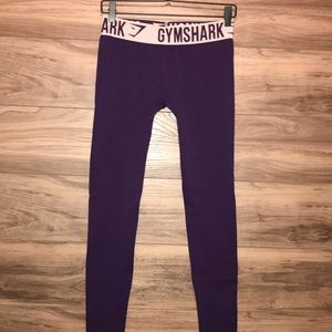 NWOT Gymshark Fit Activewear Leggings Purple/Sand